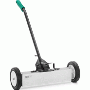 MSW - MSW Balai Magnétique avec Manche Télescopique 73-100 cm, Aimant en Ferrite 45 cm, Roues - 4062859165312