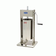 Poussoir à saucisses 15 Litres professionnel, vertical, 2 vitesses, 4 canules Ø16-38 mm_0