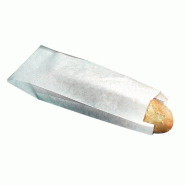 Sachet sandwich papier blanc 10x4x34 cm - par 1000