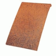 Tuile plate - bocage (20x30) - réf. 1bg