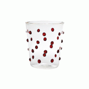 Zafferano Party Tumbler Verre Rouge 45 Cl Set De 6 Pièces En Verre - rouge py00104