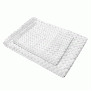 AQA Design Set 1+1 ARIA blanc, 100 % coton MP05359 - blanc textile MP05359