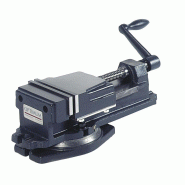 Étau de fraisage avec base tournante largeur des mors 100 mm ouverture maximale 62 mm hauteur des mors 30 mm Optimum FMS100_0