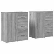Helloshop26 - Buffet bahut commode armoire meuble de rangement organisateur cuisine salle de séjour salons lot de 2 sonoma 60 x 31 x 02_0036960 - 300 Helloshop26 - Buffet bahut commode armoire meuble de rangement organisateur cuisine salle de séjour salons lot de 2 sonoma 60 x 31 x 02_0036960 - 300