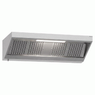 Hotte murale inox statique 2m avec filtre et éclairage | Profondeur 900 mm Hotte murale inox statique 2m avec filtre et éclairage | Profondeur 900 mm