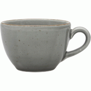 LUBIANA Tasse, série Aida, grise, mouchetée de brun, 180 ml - PZ6303180