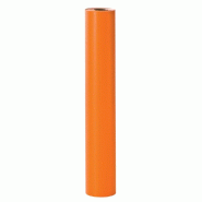 Papier kraft mandarine - 0,70 x 100 m - pour emballage cadeau et protection de produits