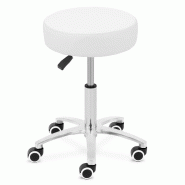 Physa - Physa Tabouret à roulettes 48-61 cm 120 kg Blanc - Tabouret à roulettes Professionnel Ergonomique Tabouret de Bureau à roulettes - blanc 40 Physa - Physa Tabouret à roulettes 48-61 cm 120 kg Blanc - Tabouret à roulettes Professionnel Ergonomique Tabouret de Bureau à roulettes - blanc 40