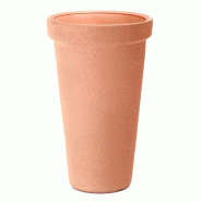 Prosperplast - Pot CLASSIC TOWER 20 L avec réservoir - 30x30x50 cm, orange brique - orange plastique polypropylène ZA3645