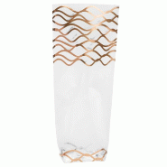 Sachet vagues rose gold - 100x220mm - par 100
