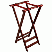 Support plateau pliable 82cm bois