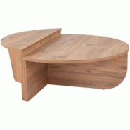 Table basse en aggloméré Podium pin Hanah Home - 8684283031276 Table basse en aggloméré Podium pin Hanah Home - 8684283031276