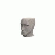 Tabouret design in & out ADAN - écru granit