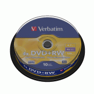 Verbatim DVD+RW Matt Silver 4.7Go DVD+RW 10pièce(s)_0