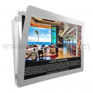 Porte-affiche LED 600x800 - double face - Altumis - design épuré - 24V - 5000 Lux_1