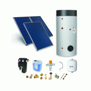 Astrea Pack D - SSC toiture inclinée 3 capteurs solaires, ballon combiné 300L production ECS semi-instantanée, accessoires - Thermador - PSOLCHECSP33 Astrea Pack D - SSC toiture inclinée 3 capteurs solaires, ballon combiné 300L production ECS semi-instantanée, accessoires - Thermador - PSOLCHECSP33
