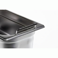 Bac Gastro Inox AISI 304 GN 1/1 Plein H. 55 mm avec anses - Gastroland - 3004490461430 Bac Gastro Inox AISI 304 GN 1/1 Plein H. 55 mm avec anses - Gastroland - 3004490461430