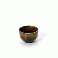 Bazar Bizar Tasse en céramique 6.8x6.8x4.8 cm marron - Lot de 16 - marron céramique CNSI006Br-S-MTR16