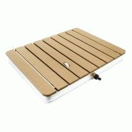 DOUCHE DE JARDIN DESIGN TECK 70 X 55 X 8 CM DOUCHE DE PISCINE OUTDOOR EXTÉRIEUR POOL 16_0002301 DOUCHE DE JARDIN DESIGN TECK 70 X 55 X 8 CM DOUCHE DE PISCINE OUTDOOR EXTÉRIEUR POOL 16_0002301