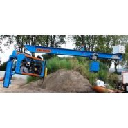 Palonnier à ventouse basculant autonome pour la pose de dalles de façade en pierre poreuse_1