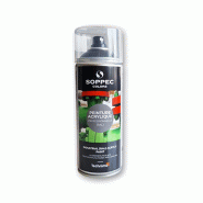 Peinture acrylique 400ml - SOPPEC - Noir mat