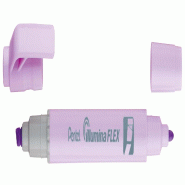 Pentel - Marcador fluorescente de doble punta en color violeta pastel, excelente para resaltar. - violet plastique 4711577053820