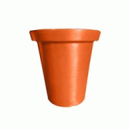 PLAST'UP ROTOMOULAGE Pot de fleurs rond xxl delight 760l - ORANGE - orange 0669014882165