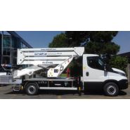 Snake 2413 plus sur iveco camion nacelle - oil & steel france - 23,5m