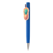 Stylo à bille en plastique - clip sur mesure - encre bleue - marquage UV LED inclus Stylo à bille en plastique - clip sur mesure - encre bleue - marquage UV LED inclus