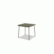 Table de café en métal FLANER - olive