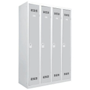 Vestiaire industrie propre 4 moraillon gris clair gris clair Vestiaire industrie propre 4 moraillon gris clair gris clair