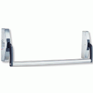 Barre antipanique cross-bar 89 1 point argent 950mm - JPM - 890100-01-2z - 129438