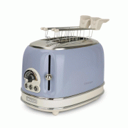 Ariete Grille Pain 2 Fentes Vintage Bleu * - métal 00C015505AR0