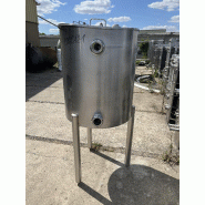 Bac de lancement - 570 L - BNC121 - 1 demi couvercle - 3 piquages 76 virole - 2 piquages 51 - 2 piquages sonde - 1 piquage 76 dessus