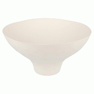 Bol compote bagasse blanche 35cl Ø12,7x6,7cm - par 200