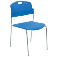 Ch-2177 - chaises empilables - cschair - dimensions : l 470 x p 560 x h 770 mm
