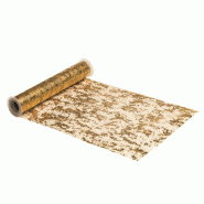 Chemin de table Eclats or 29cm x 5m