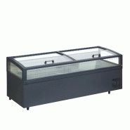 Congélateur de supermarché VIEW 250 CF VS Gris TEFCOLD