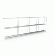 CORECO Rayonnage D Angle 5350X1370X400 3 Niveaux A48 - A48 CORECO Rayonnage D Angle 5350X1370X400 3 Niveaux A48 - A48