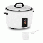HELLOSHOP26 - Autocuiseur à de riz cuiseur vapeur cuit-riz cuit riz électrique 1 950 watts 13 litres boîtier inox cuve aluminium antiadhésive verr HELLOSHOP26 - Autocuiseur à de riz cuiseur vapeur cuit-riz cuit riz électrique 1 950 watts 13 litres boîtier inox cuve aluminium antiadhésive verr