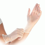 Hygostar gants en vinyle "Ideal" | 100 pièces : XL - transparent plastique 2680