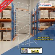Kit échafaudage Tour roulante - Neuf - Hauteur de travail : 8m30