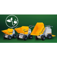 Mini-tombereau électrique Idéal pour les jardins, les espaces verts et les petits chantiers - Bergmann C301 Mini-tombereau électrique Idéal pour les jardins, les espaces verts et les petits chantiers - Bergmann C301