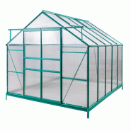 Serre de jardin alu 'den haag' 7 m² Serre de jardin alu 'den haag' 7 m²