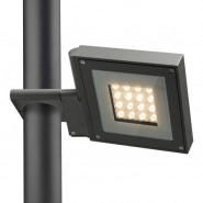 Spot à fixer sur mât tina ip65 led smd 26w 3000k anthracite