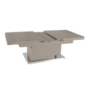 TABLE BASSE RELEVABLE EXTENSIBLE JET SET TAUPE