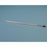 Thermomètre échelle int. Liquide rouge, -10/50 - Ref.: KJD005 Thermomètre échelle int. Liquide rouge, -10/50 - Ref.: KJD005