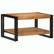 VidaXL Table basse 70x50x38 cm bois massif acacia Modèle Orion Confort - 4102719