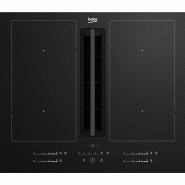 Beko Table de cuisson induction aspirante HIXI64701UP - HIXI64701UP