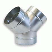 Culotte égale 3 côtés galvanisée Ø 630 mm - SOVELOR-DANTHERM - ACC645